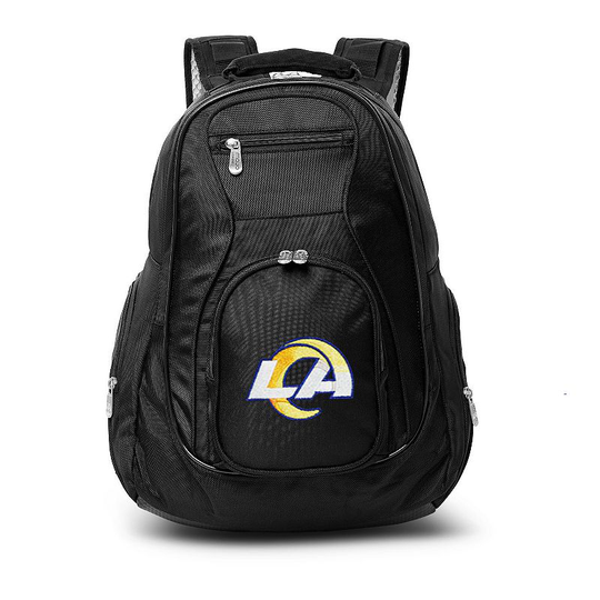 Los Angeles Rams Premium Laptop Backpack, Black