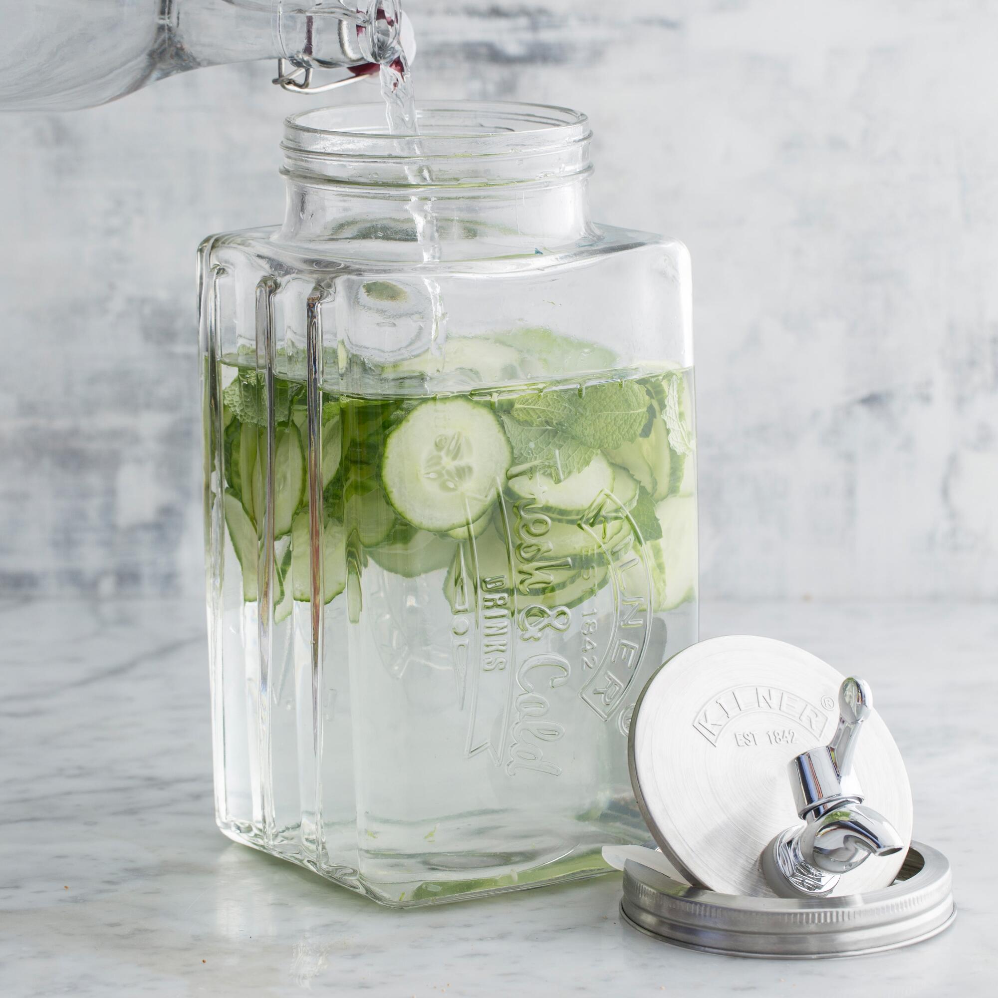 Kilner Glass Refrigerator Beverage Dispenser by World Market