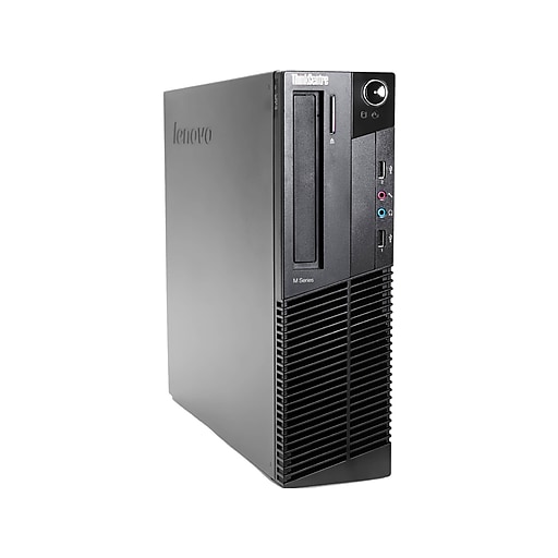 Lenovo ThinkCentre M81 Refurbished Desktop Computer, Intel i5, 4GB RAM, 250GB SSD