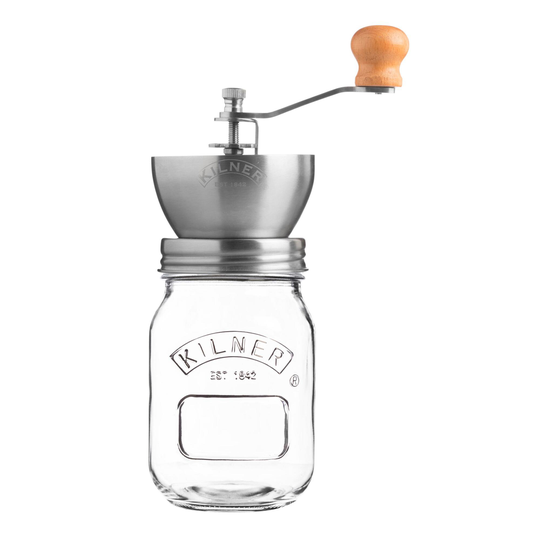 Kilner Stainless Steel Coffee Grinder and Glass Jar Set by World Market
