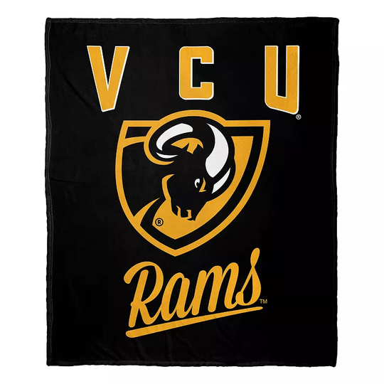 The Northwest VCU Rams Alumni Silk-Touch Throw Blanket, Multicolor