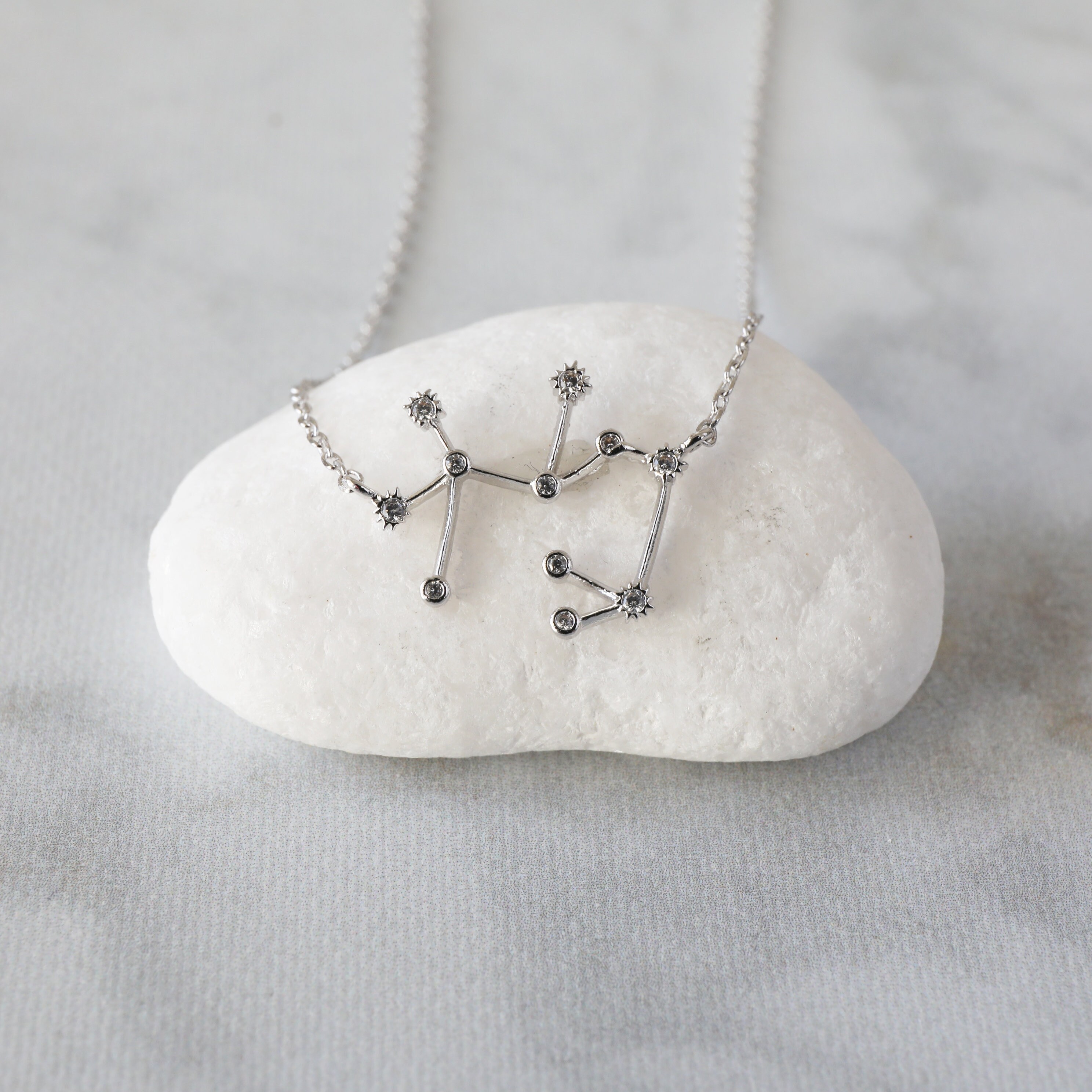 Sagittarius Necklace, Zodiac Jewelry, Celestial Jewelry, Constellation Necklace , November, December Birthday Gift, Bridesmaid Gift