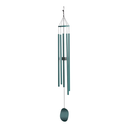 Green Metal Wind Chimes by World Market