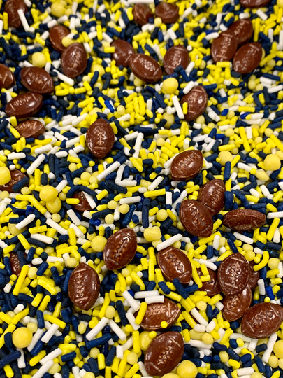Los Angeles Rams Sprinkle Mix, Nfl Football Sprinkles, Fan, La La Fan Birthday