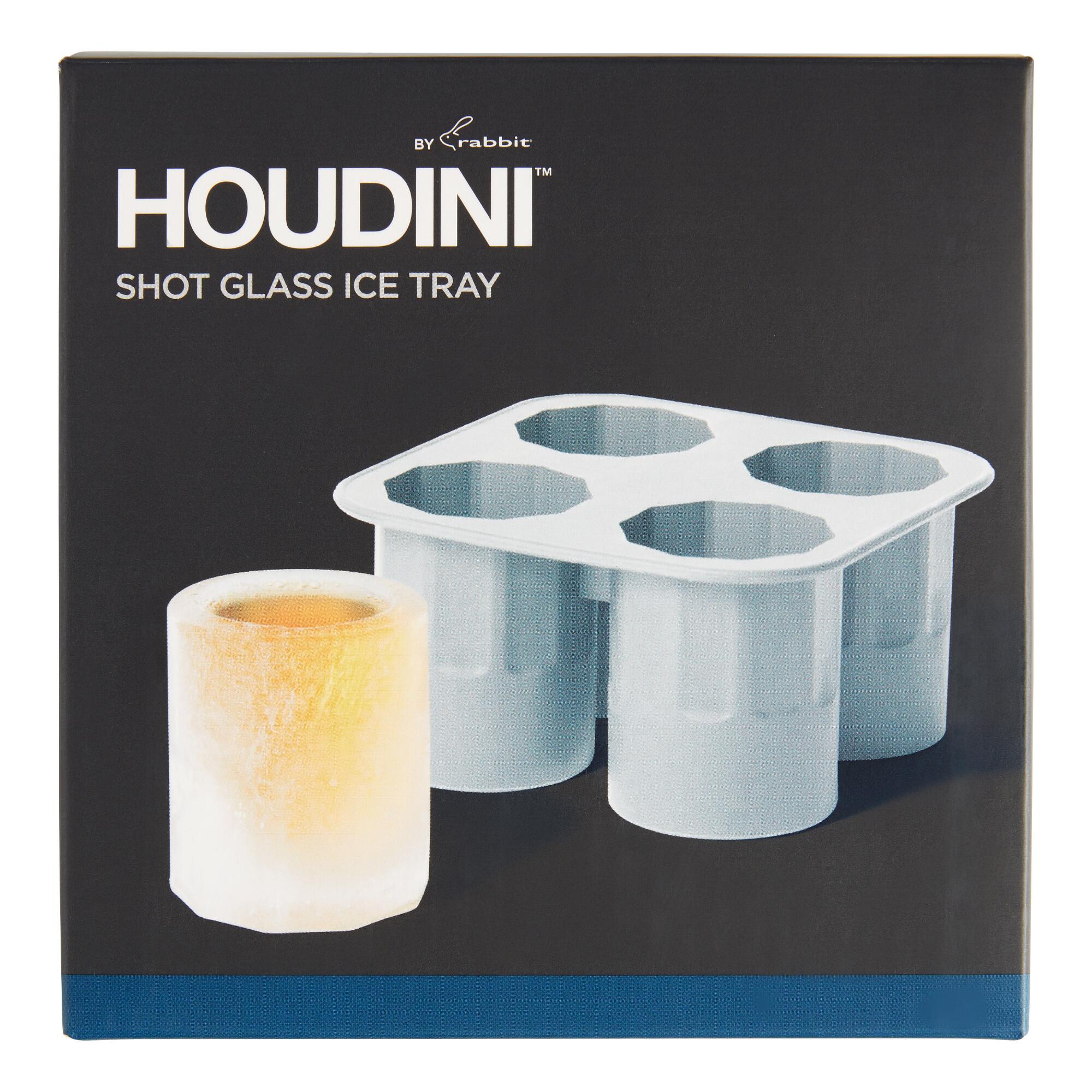 Houdini Shot Glass Ice Mold: Gray - Silicone by World Market