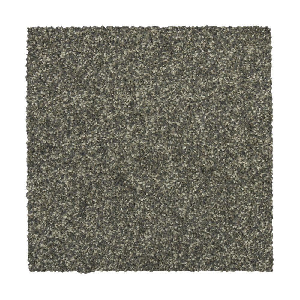 STAINMASTER Vibrant blend II Boulevard Carpet Sample Polyester in Gray | STP33-L006-0808
