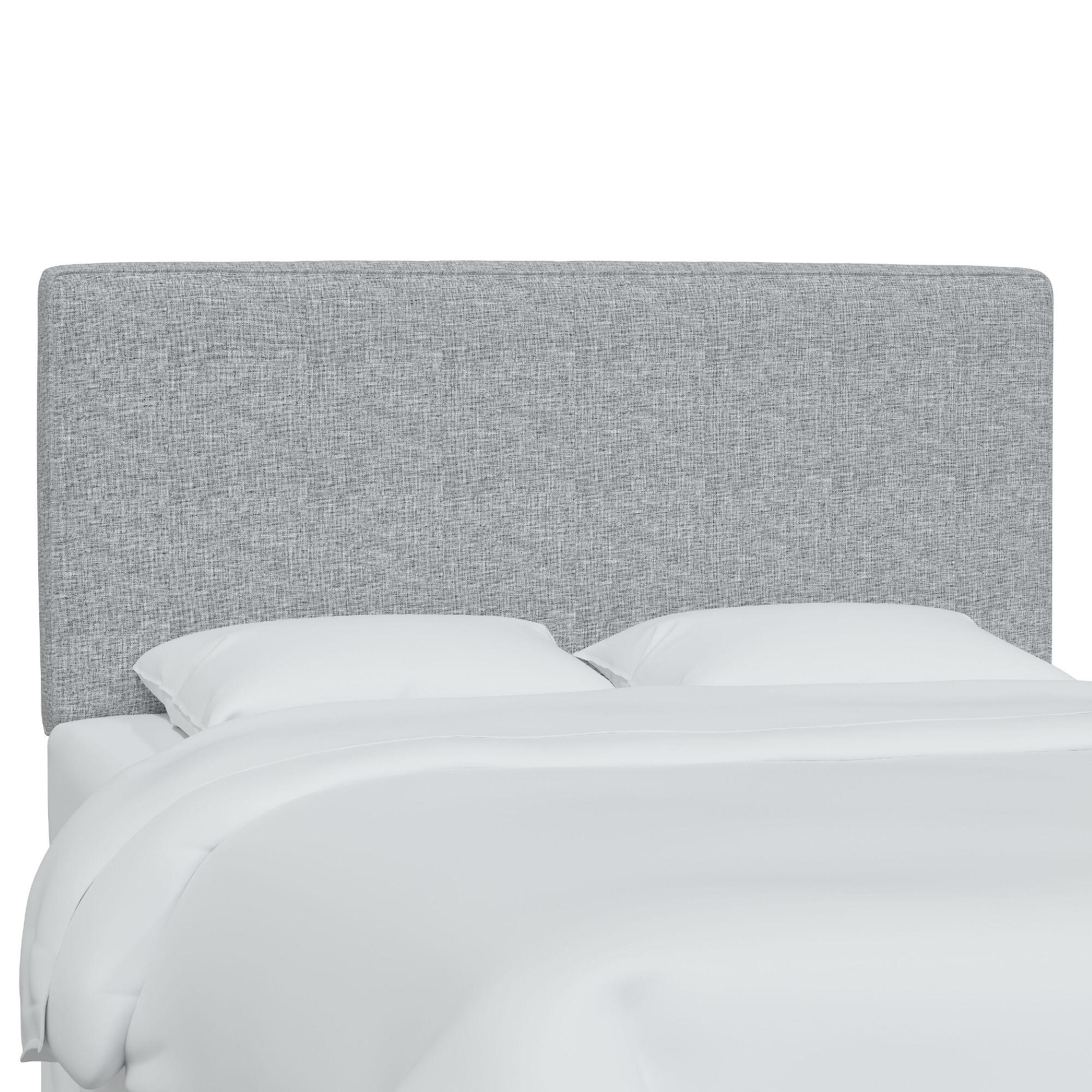 Linen Loran Upholstered Headboard: Orange - Queen Headboard by World Market