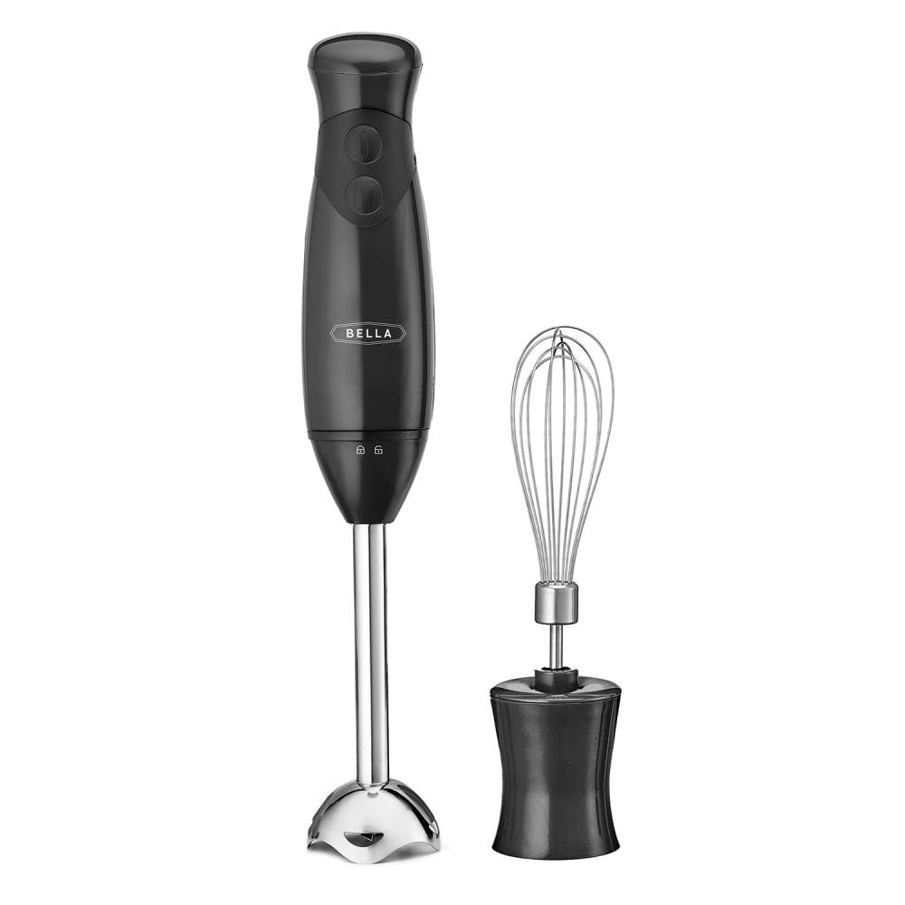 BELLA Bella 2-Speed Black 250-Watt Immersion Blender Stainless Steel | 14722