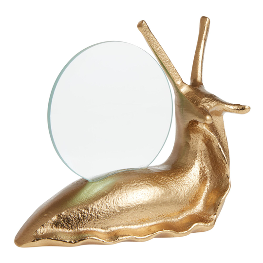 Gold Metal Snail Magnifying Glass - Glass by World Market
