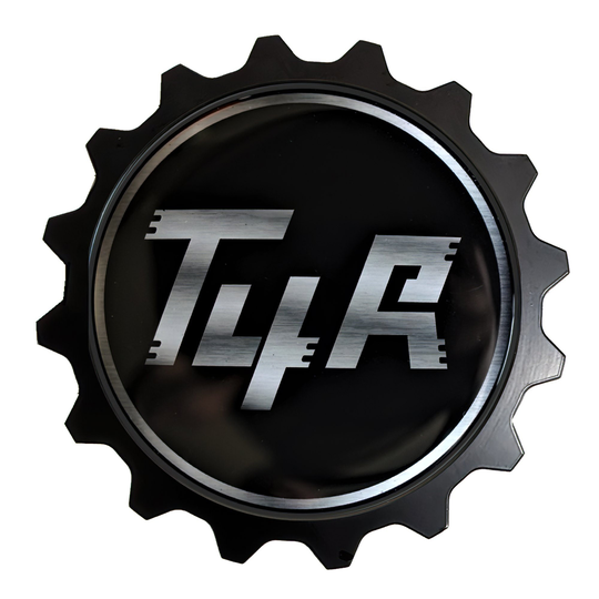 Grille Badge Emblem Fits 4Runner Size 3.75" Aluminum Warranty Compatible Trd Pro Sr5 Trail Color Black Silver Teq