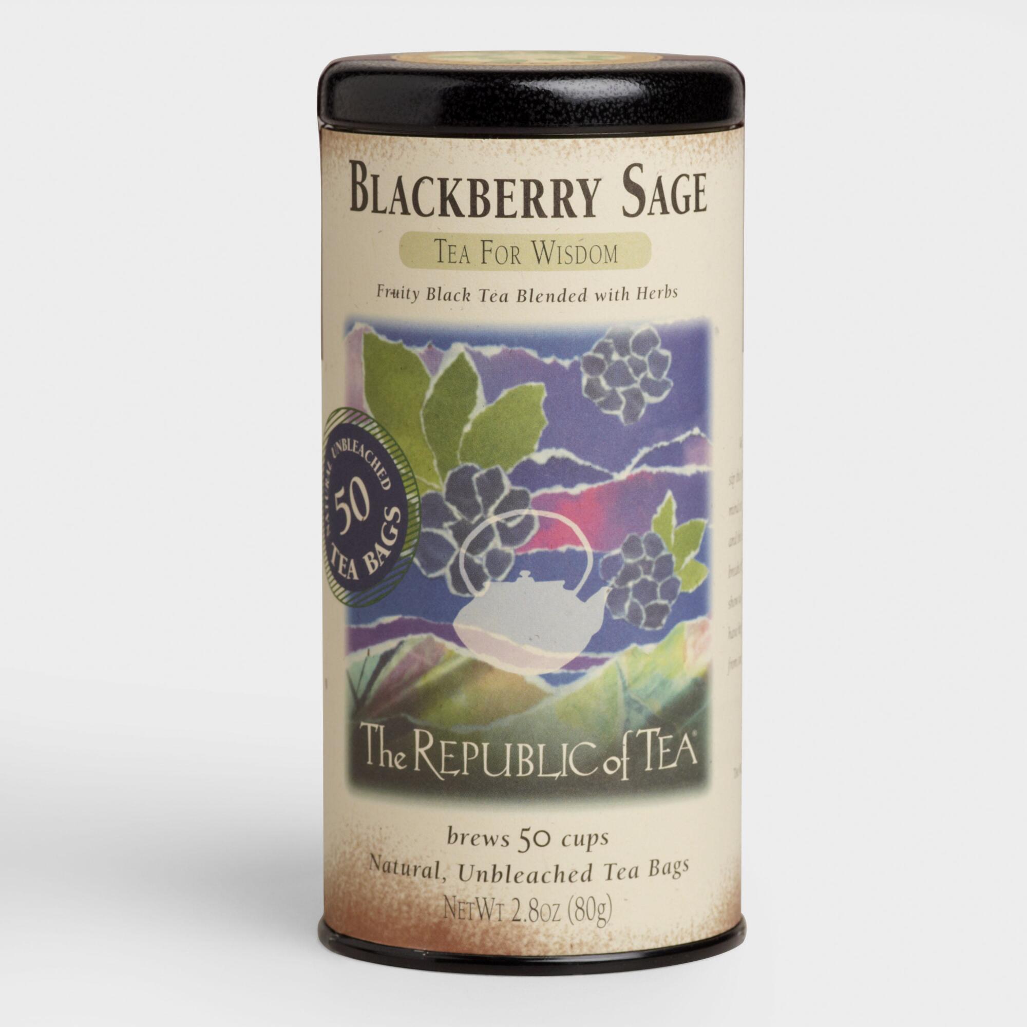 The Republic Of Tea Blackberry Sage Black Tea 50 Count by World Market