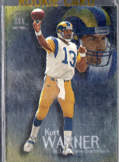 Kurt Warner Rc 1999 Skybox Molten Metal #93 Football Card - St Louis Rams