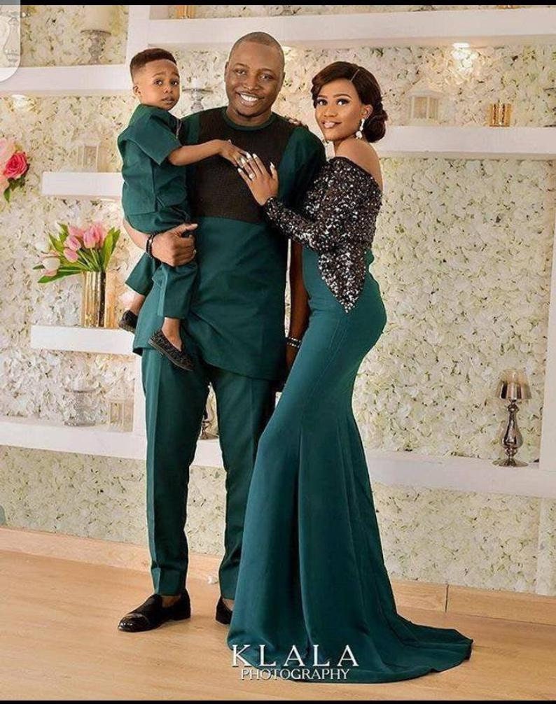 African Couples Clothing, Unisex Outfits, Women's Apparel, Men's Traditional Suits, Prom Dress, Bridegroom Costume, Father & Son's Outfits