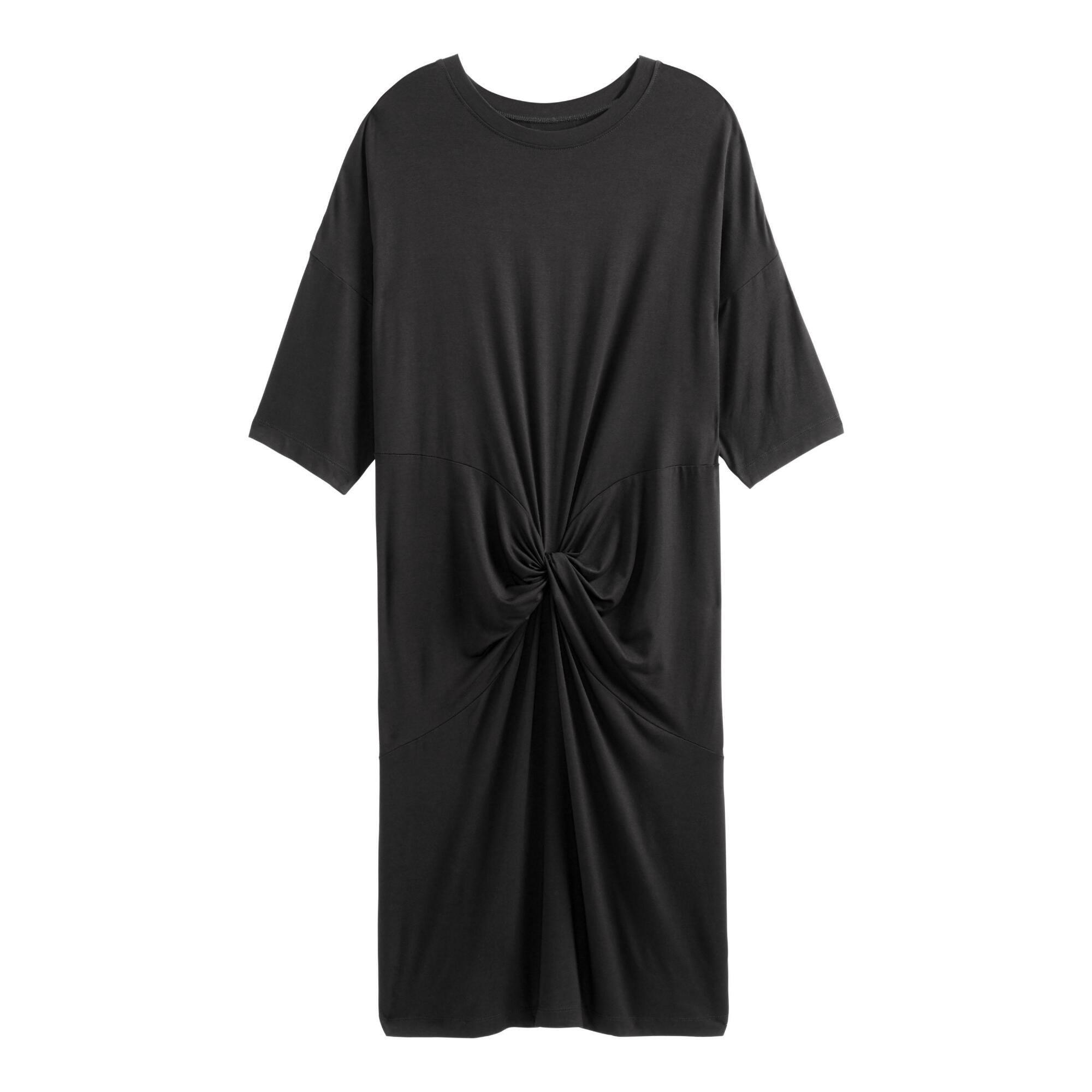 Black Twist Lounge Dress by World Market