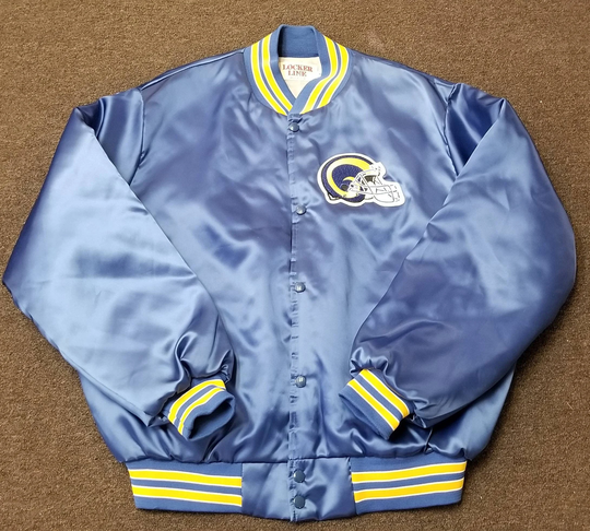 26x28, Large Rams Chalkline Jacket, 90S Rams Jacket, Vintage Jacket, La Los Angeles Jacket