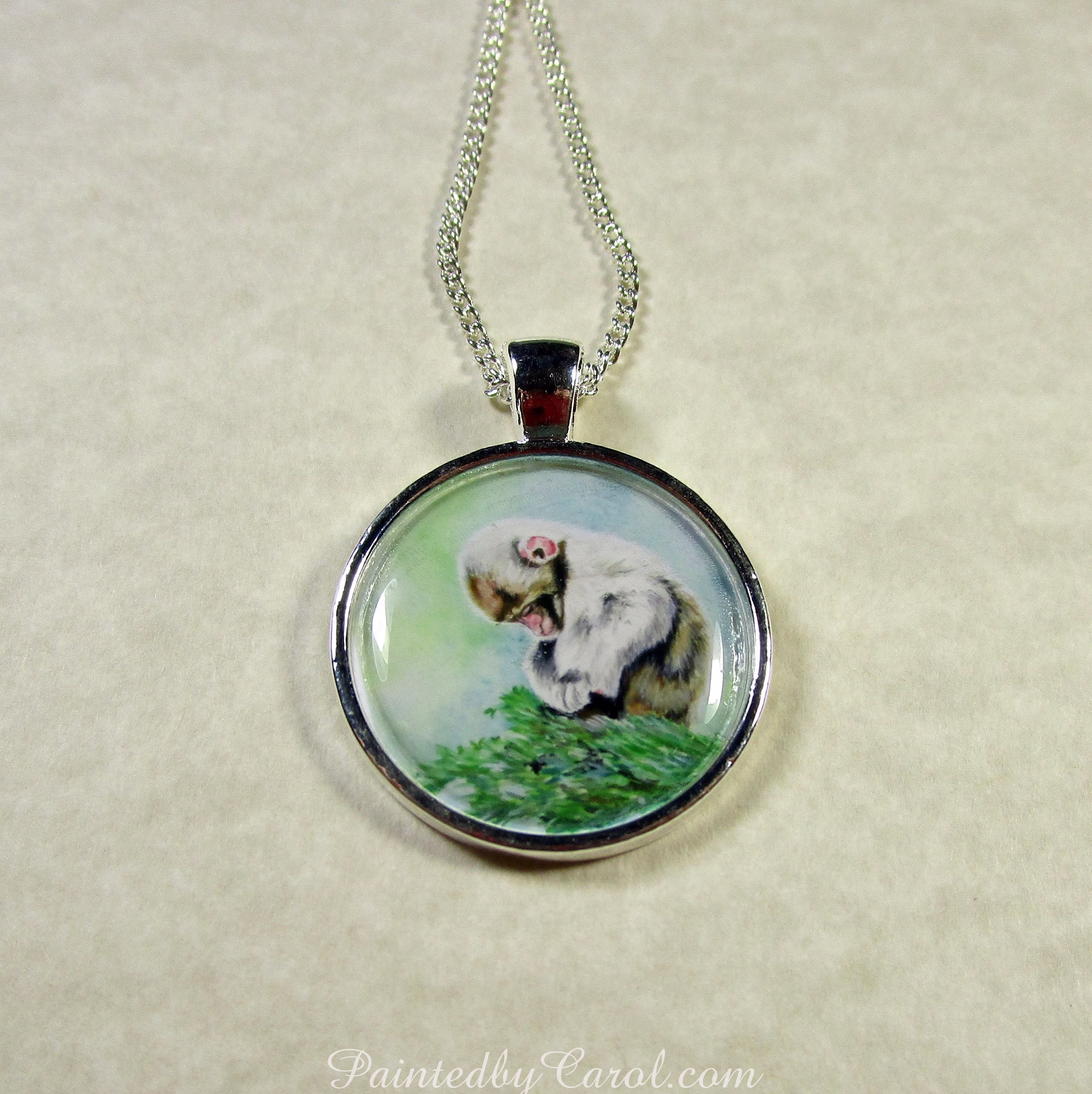 Monkey Pendant, Jewelry, Gifts, Necklace, African Wildlife Animals Asian Animal Gifts