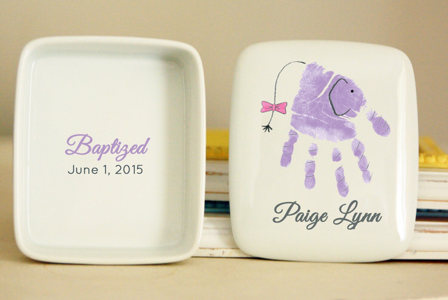 Elephant Handprint Box 403 Box