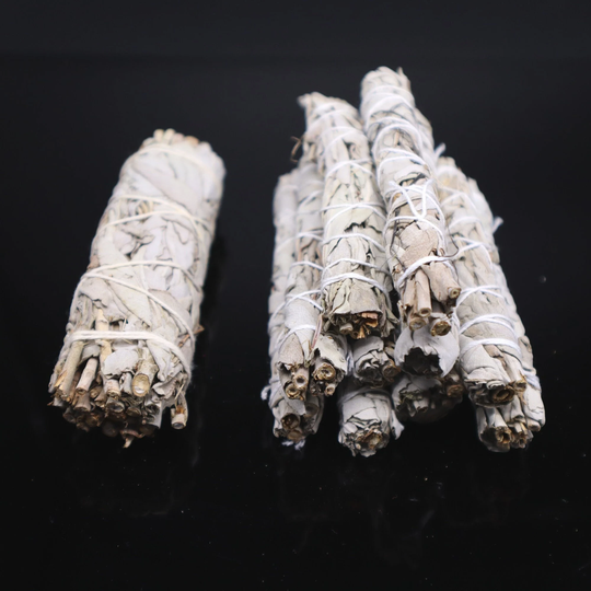 White Sage Smudge Stick Homegrown Organic Handmade For Burning For Cleansing Consecration Purification Protection Rituals