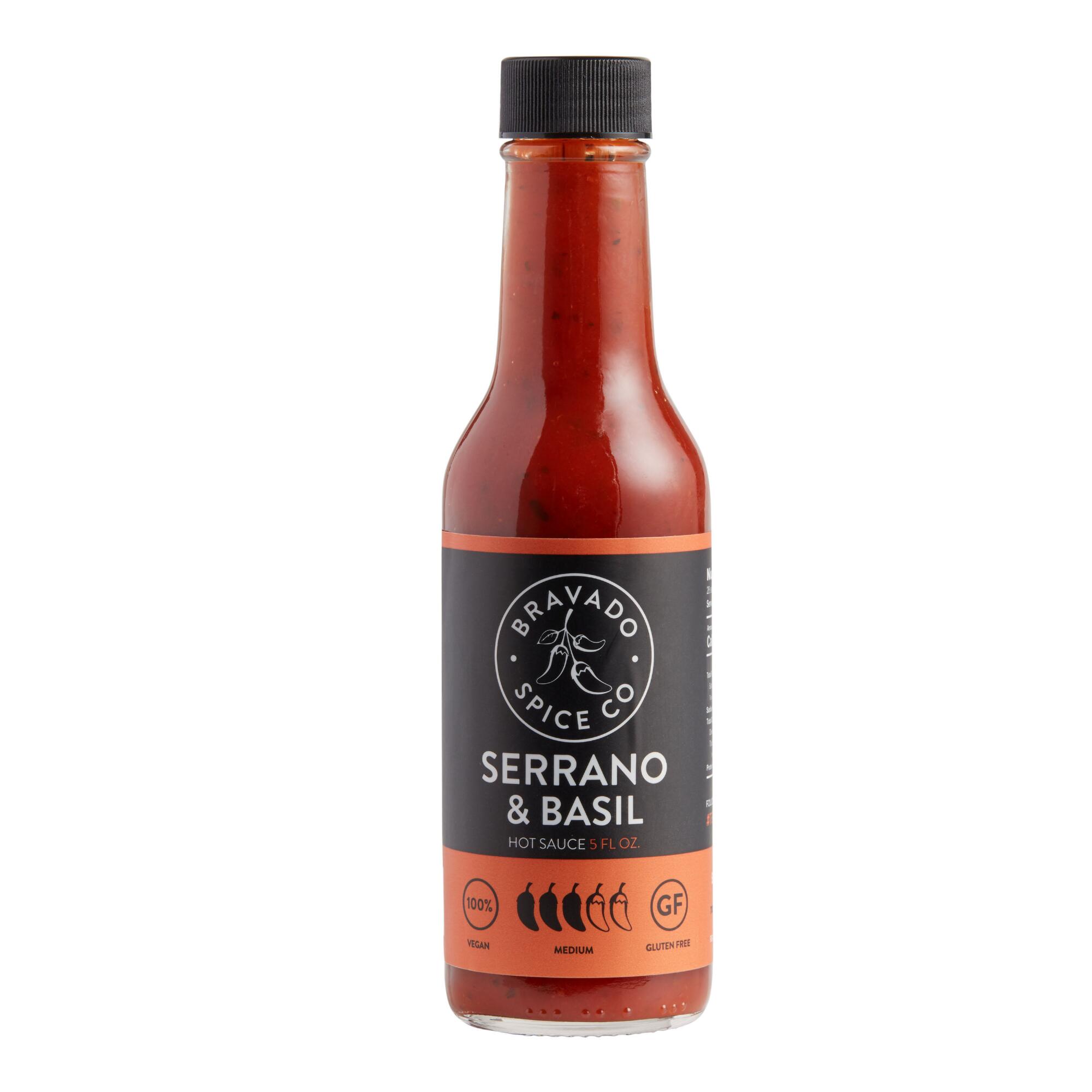 Bravado Serrano & Basil Hot Sauce by World Market