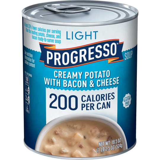 Progresso Light Creamy Potato with Bacon & Cheese Soup - 18.5 oz