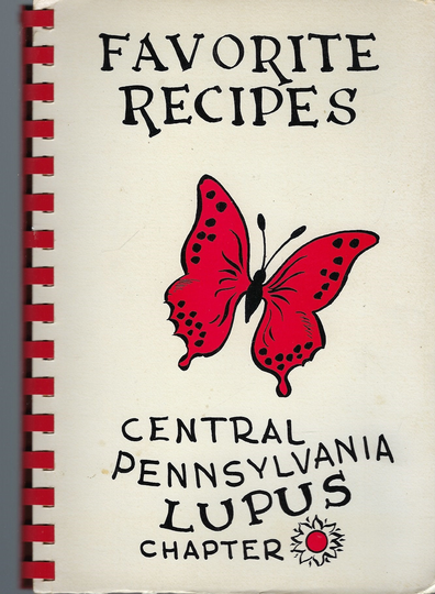 Harrisburg Pennsylvania Vintage 1987 Central Pa Lupus Chapter Favorite Recipes Cookbook Community Collectible Souvenir Rare Local Book