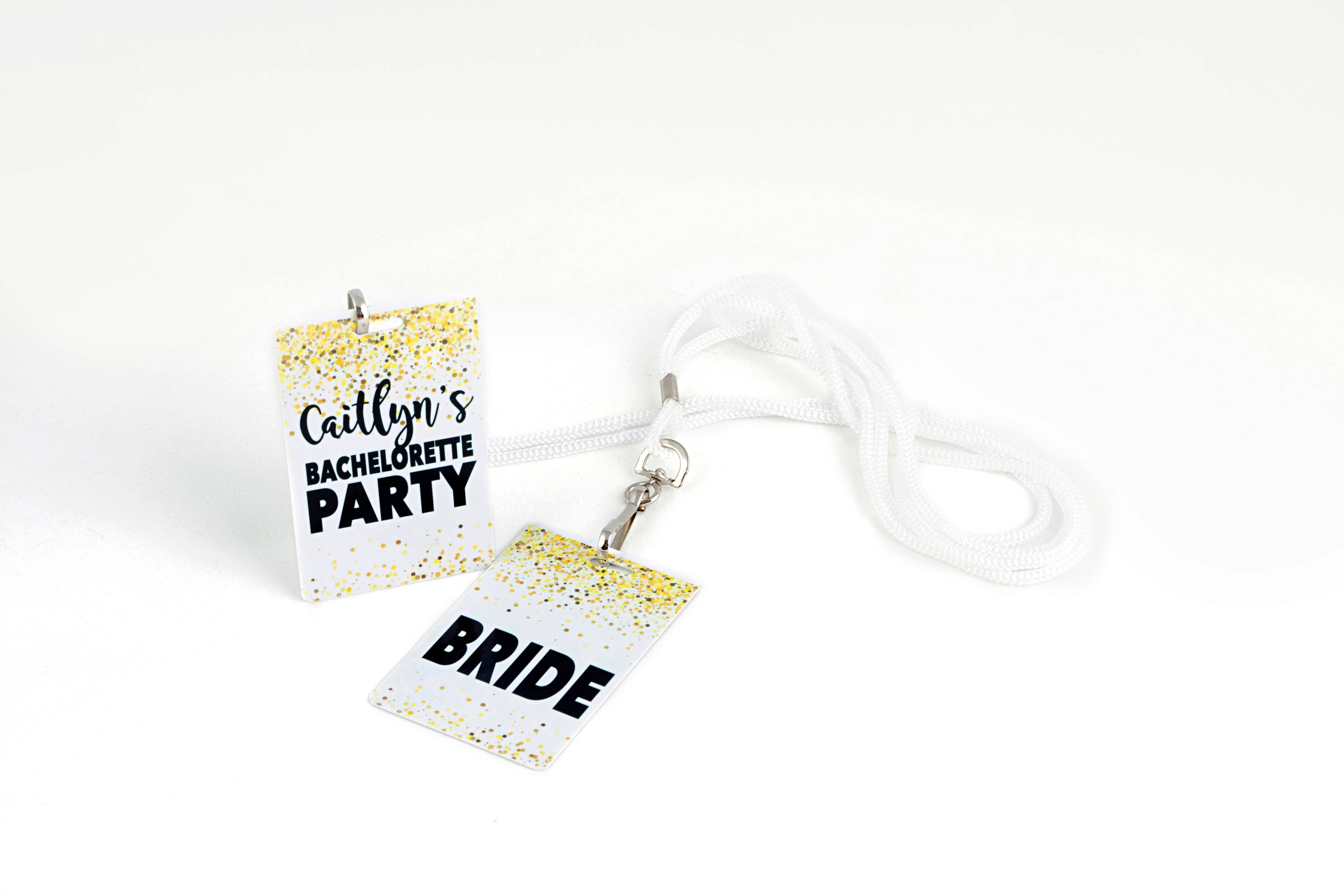 Bachelorette Party Dare Game & Swag/Souvenir On Lanyard Necklace