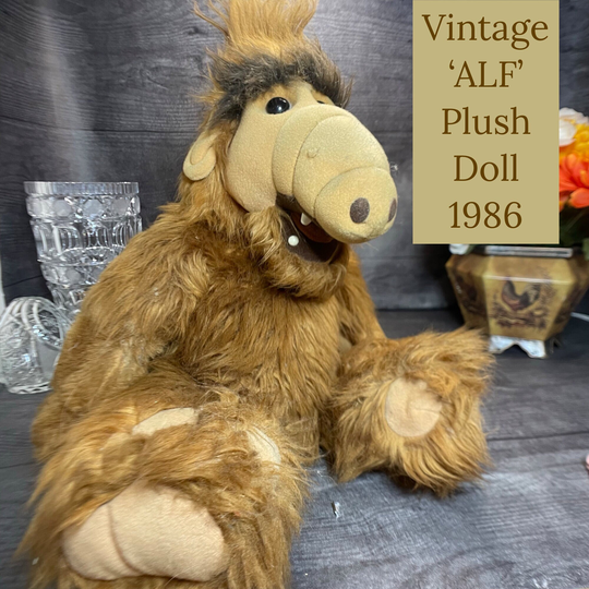 Alf | Large Plush Toy Vintage 80S Tv Character Pop Culture Comedy Television Highly Nostalgic