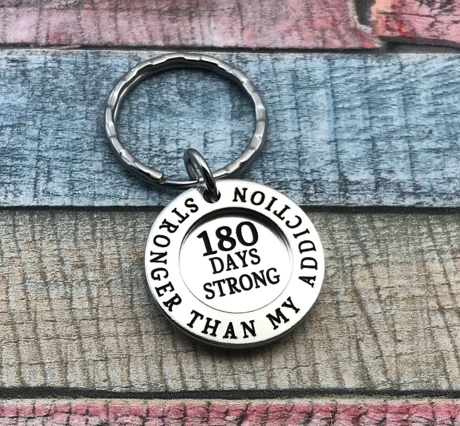 Custom Sobriety Gift, Sober Gift For Him, Alcoholics Recovery, Narcotics Sobriety Her, Stronger Than My Addiction