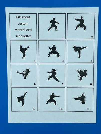 Martial Arts Croc Charms