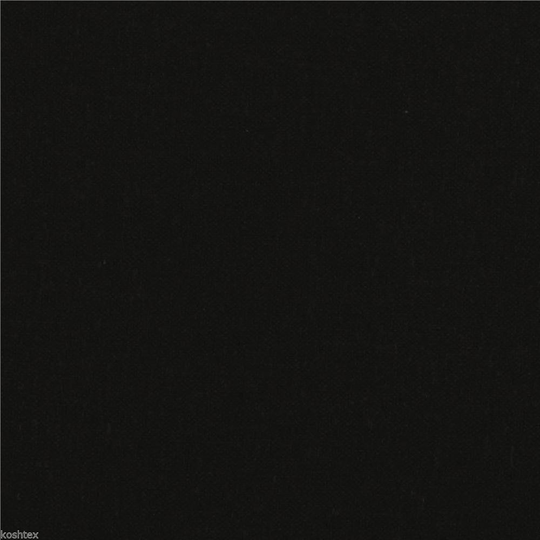 Black Linen Blend Fabric By The Yard 7 Oz