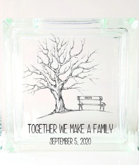 Wedding Unity Sand Ceremony Set Blended Family Together We Make A Family-Blended Family-Tree-Tpuwus217