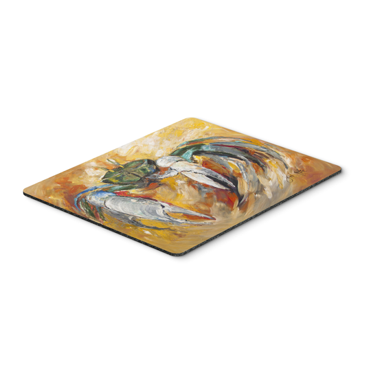 Caroline's Treasures JMK1108MP Blue Crab Mouse Pad, Hot Pad or Trivet, Large, multicolor