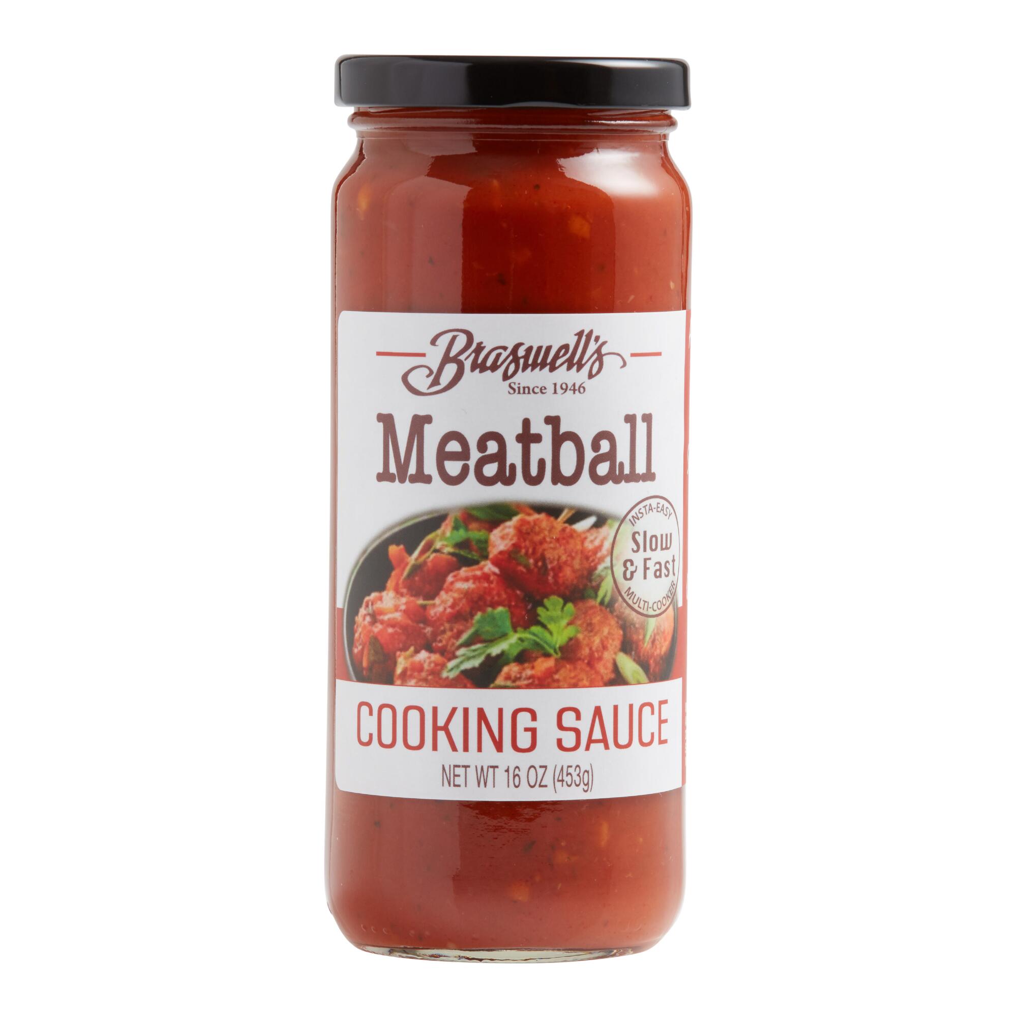 Braswell's Meatball Slow Cooker Cooking Sauce by World Market