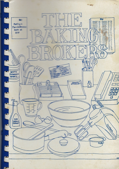 Chicago Illinois 1987 Vintage Alexander & Cookbook The Baking Brokers Community Favorite Recipes Collectable Souvenir Spiral Bound
