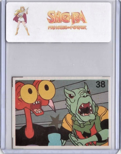 1986 Mantenna & Leech She-Ra Panini Sticker 38