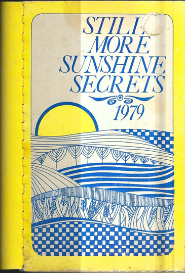 Dubuque Iowa Vintage 1979 Finley Hospital Still More Sunshine Secrets Cookbook Ia Community Favorites Collectible Souvenir Rare Cook Book
