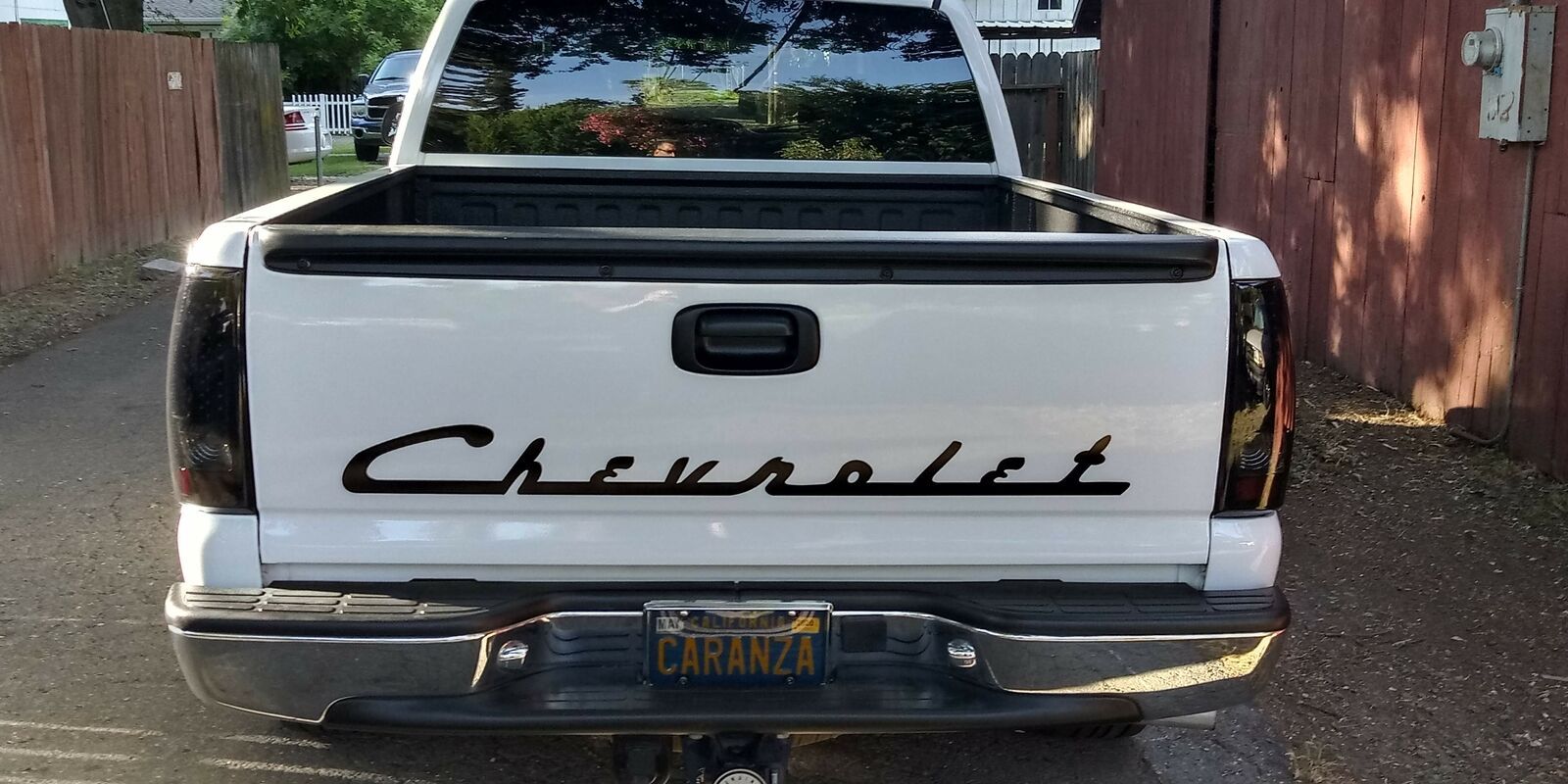 CHEVROLET "Old Style Script font" GM TAILGATE DECAL / Color Choices