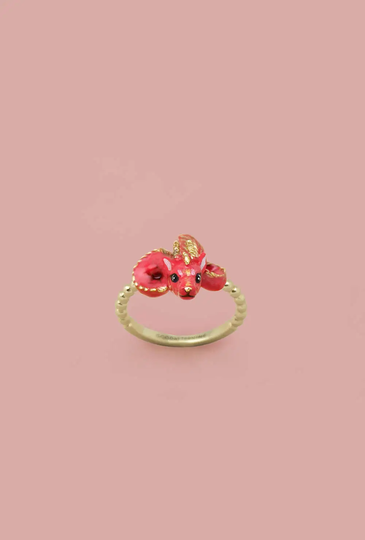 Dragon Ring - Chinese Zodiac Animals. Sign Red Dradon