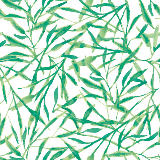 Green Leaves Peel and Stick Wallpaper by World Market