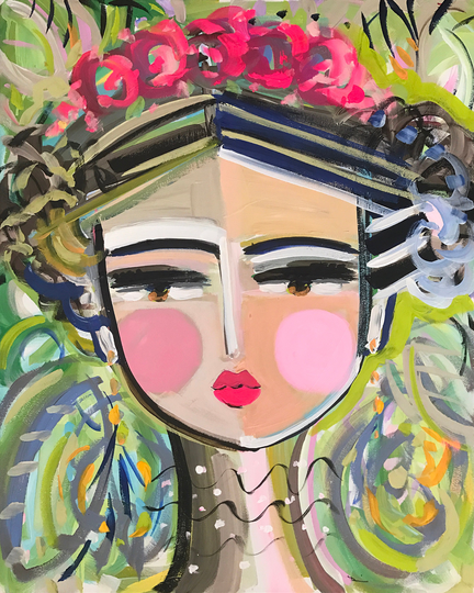 Print On Paper Or Canvas, "Paulette"