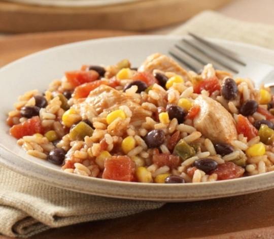 Freeze Dried Fiesta Chicken & Rice. Healthy Meals For Camping, Hiking, Lunch Or An Emergency. Fresh 25 Years. Survival Food Mre