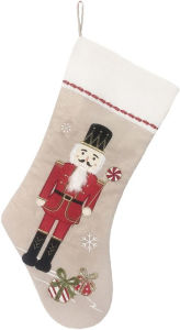 Nutcracker Stocking - Red MON AMI Author
