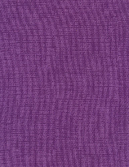Mix Basic ~ Grape~ Textured Linen Look Blender Cotton Fabric, Timeless Treasures 100% Purple Fabric