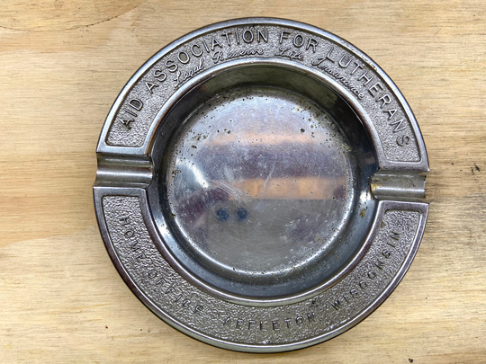 Aid Association For Lutherans Ashtray Paramount 4-3/4"