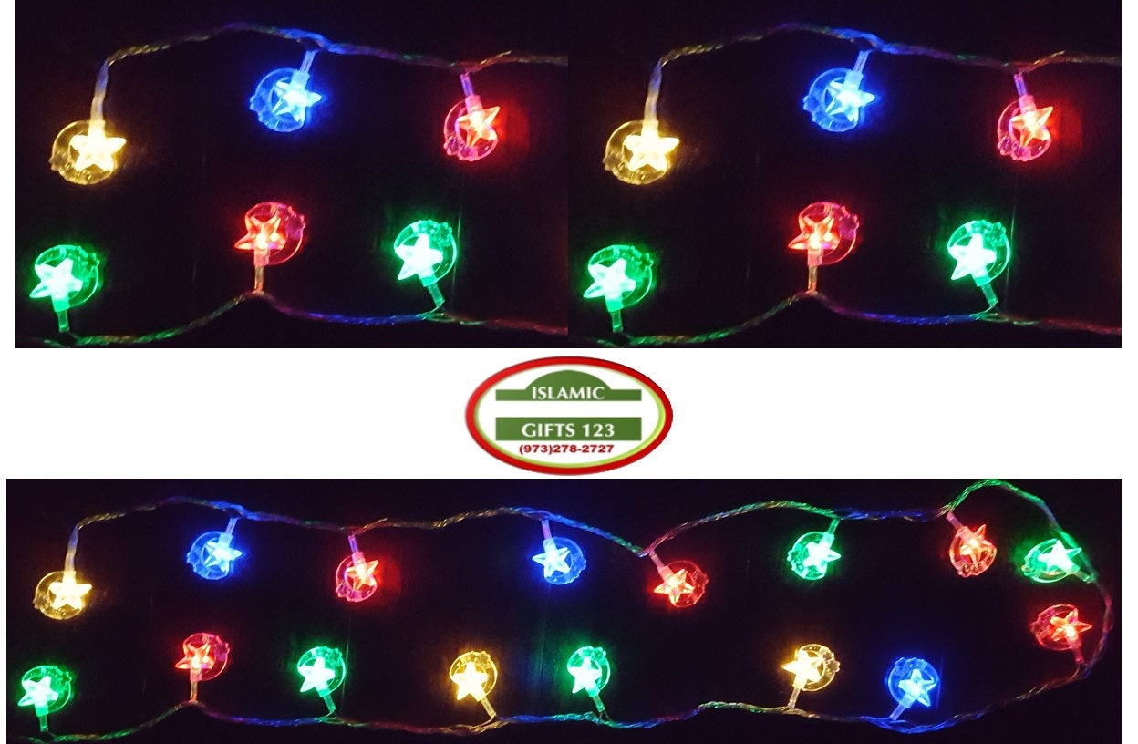 Ramadan Lights Decor String Free Fast Delivery Islamic Gift Muslim Holiday Iftar Favors Eid