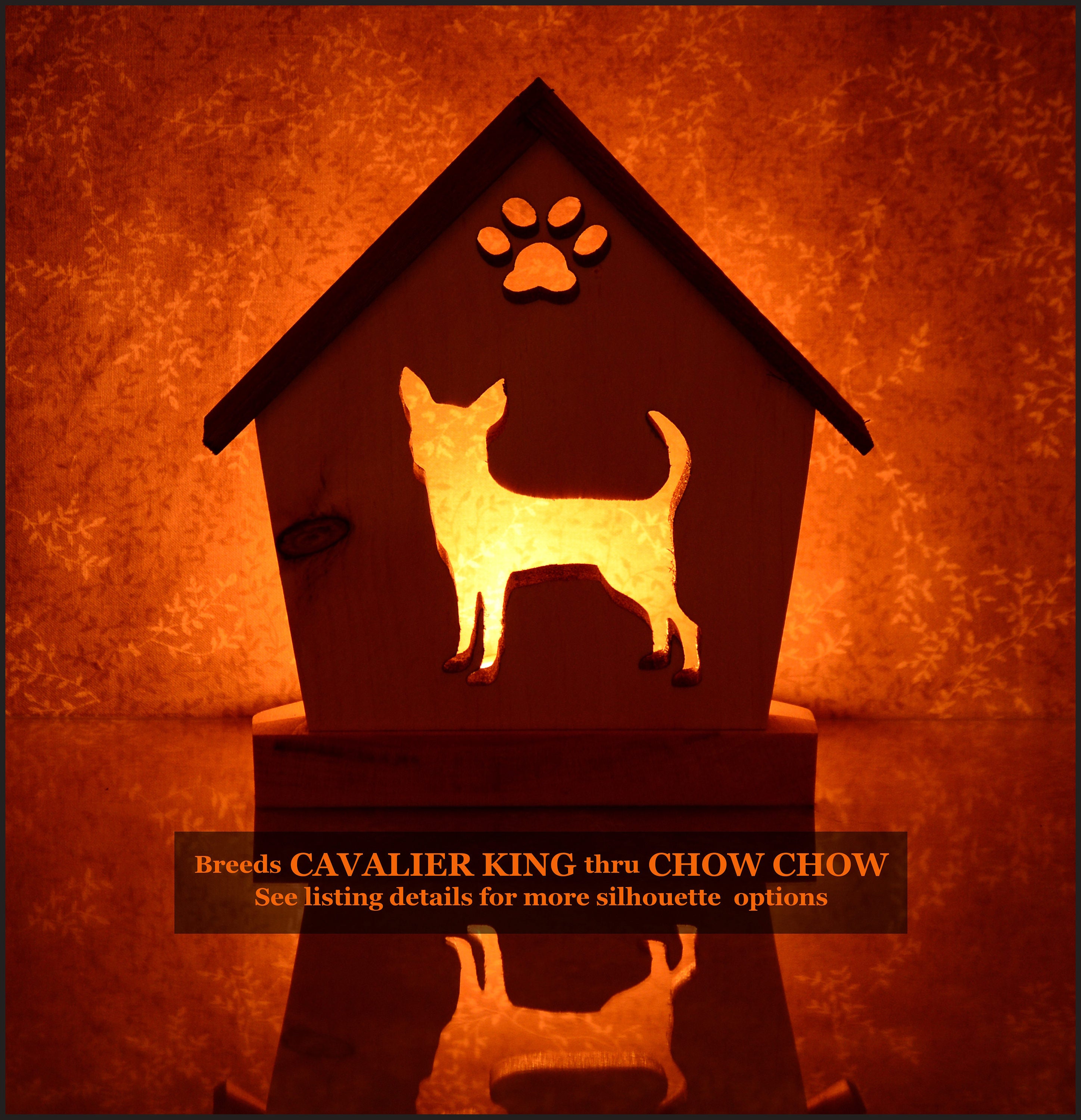 Personalized Gift For Dog Loverpet Memorialcandle Tealight Holder | Cavalier Kingchihuahuachinesechow Unique Giftspet Sympathy