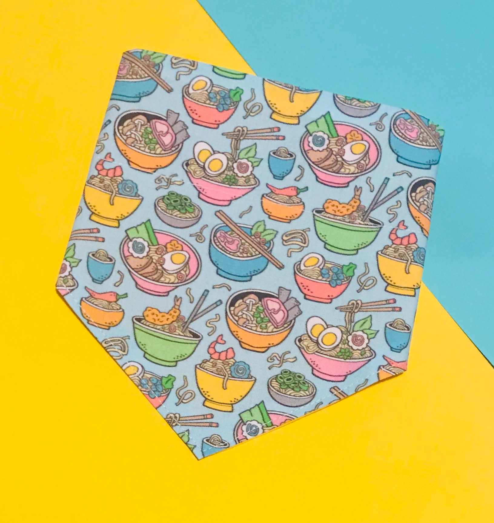 Ramen Reversible Pet Bandana