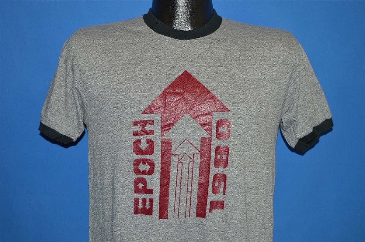 80S Epoch Ms-Dos Rayon Tri Blend T-Shirt Small