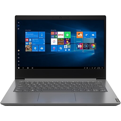 Lenovo V14-IIL 82C4 14" Notebook, Intel i5, 8GB Memory, 256GB SSD, Windows 10 Pro, Iron Gray (82C401JHUS-N)