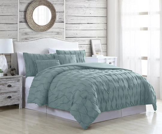 Amrapur Overseas Harper comforter set Sea Abstract Reversible Queen Comforter (Blend with Polyester Fill) | 3MLTICSE-HRS-QN